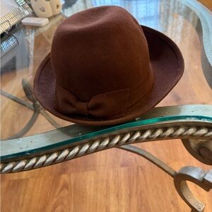 Stylish Brown Fedora Hat